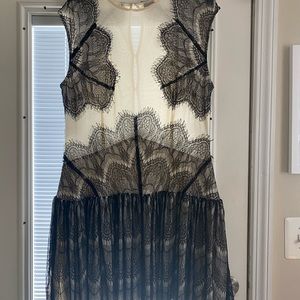 ASOS dress sheet w lace 14